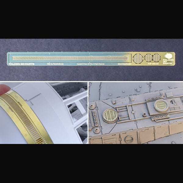 PARAGRAFIX 1/43 DeAgostini Millennium Falcon Gun Port Photo-Etch Kit – PGX198