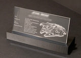 Environmental Display Stand for 1/43 DeAgostini Millennium Falcon