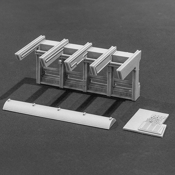 Cargo Hold Wall – Lounge Area Side for 1/43 DeAgostini Millennium Falcon