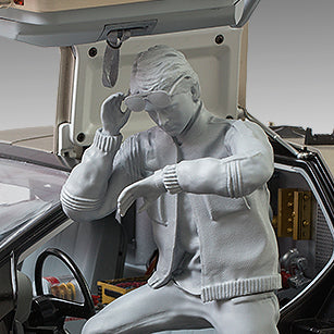 Driver Figure for 1/8 Scale Eaglemoss/DeAgostini DeLorean Time Machine