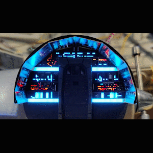Cockpit LED Board for Light and Sound Bluetooth Controller for DeAgostini Millennium Falcon
