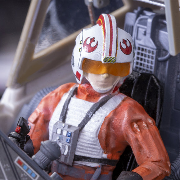 Pilot Type B for 1/18 DeAgostini X-Wing Cockpit