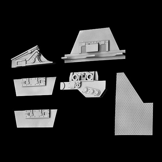 Plant-on accurate parts for 1/29 Revell X-Wing Set 1